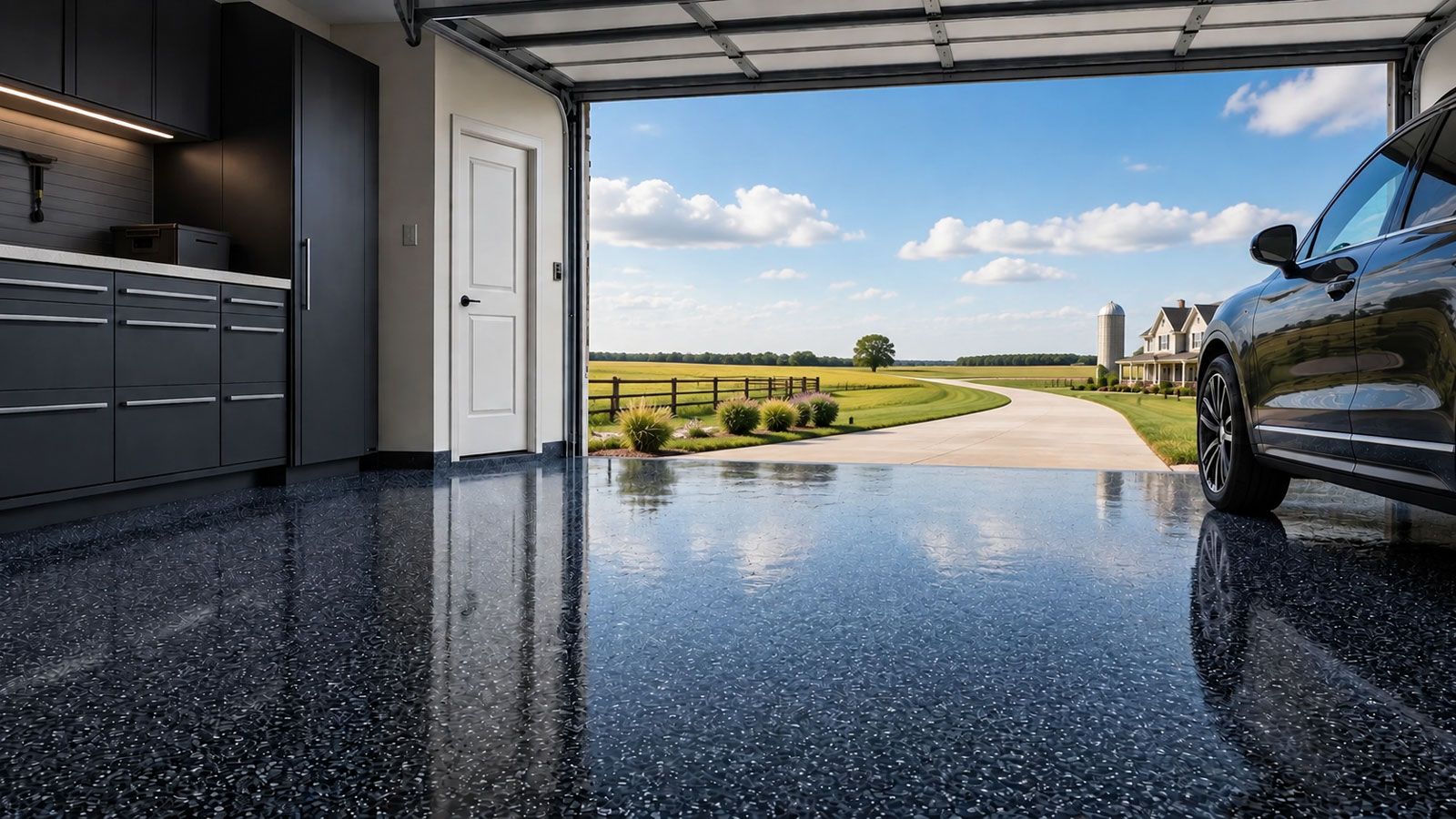 Garage Floor Coating in Lenexa, KS